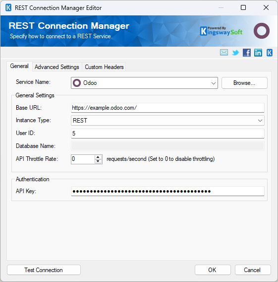 Odoo Connection Manager Odoo Connection Manager